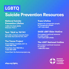 lgbtq youth mental health resources